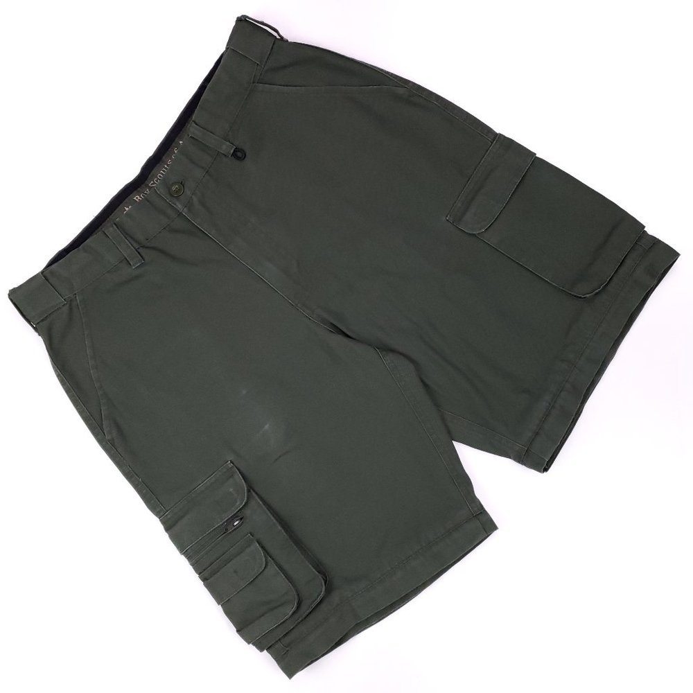 Boy Scouts of America Shorts Green Youth 18 Mens 3